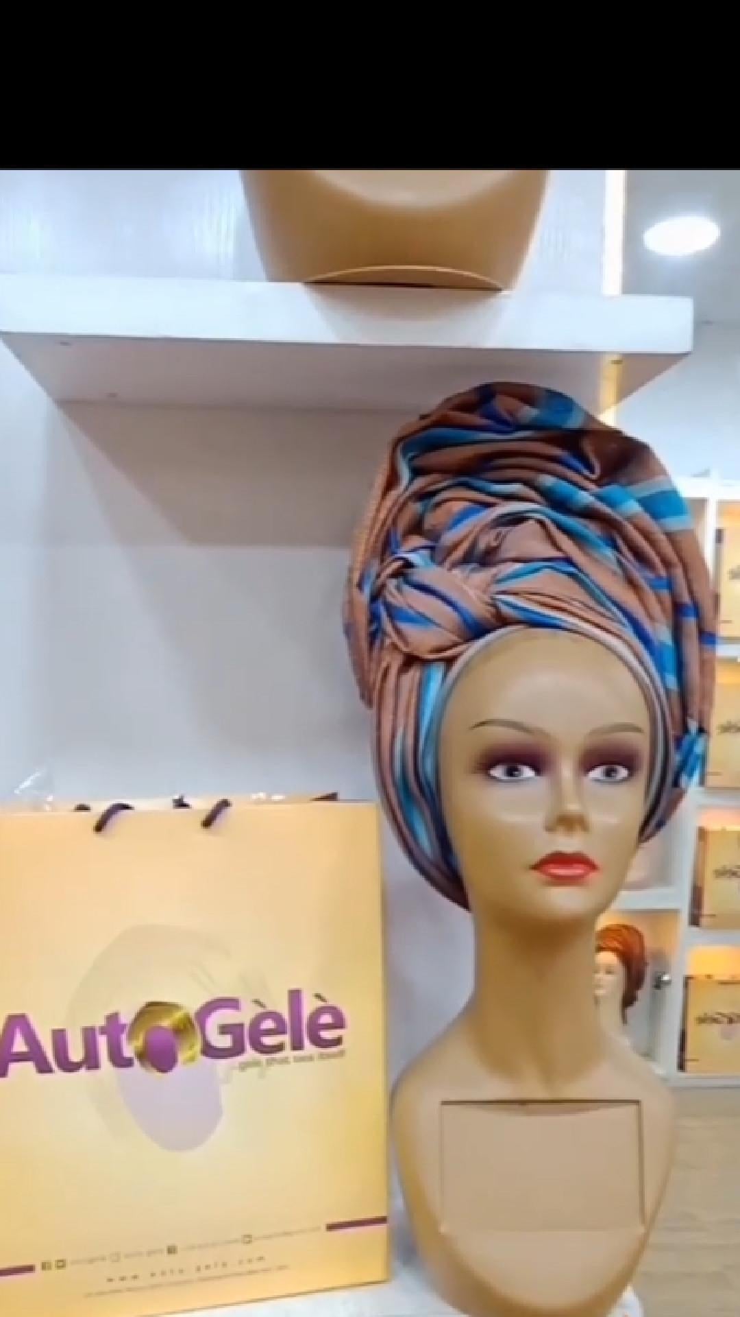 Auto-Gele Aso-oke Fabric - Handmade