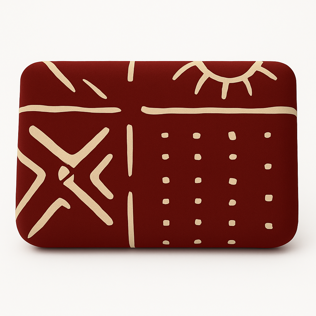 Hand Made Ankara Clutch Purse - Unique Pattern - Matching Accessories - Streetz