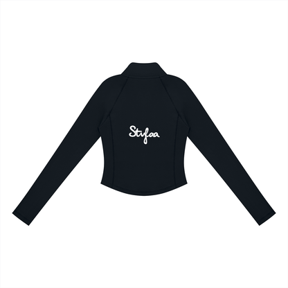Women's Quarter-Zip Yoga T-Shirt