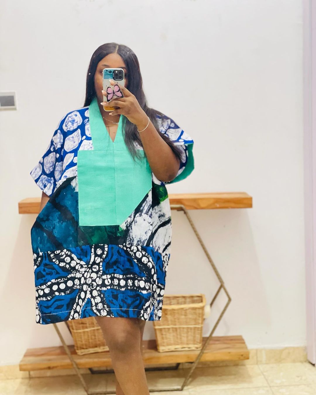 Mini Boubou - Handmade Ankara Dress