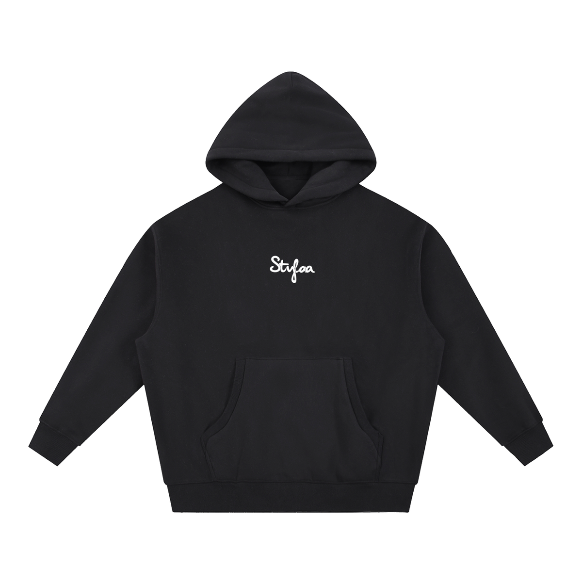 Essential Oversized Boxy Fit Fleece Hoodie - from Stylaa