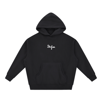 Essential Oversized Boxy Fit Fleece Hoodie - from Stylaa