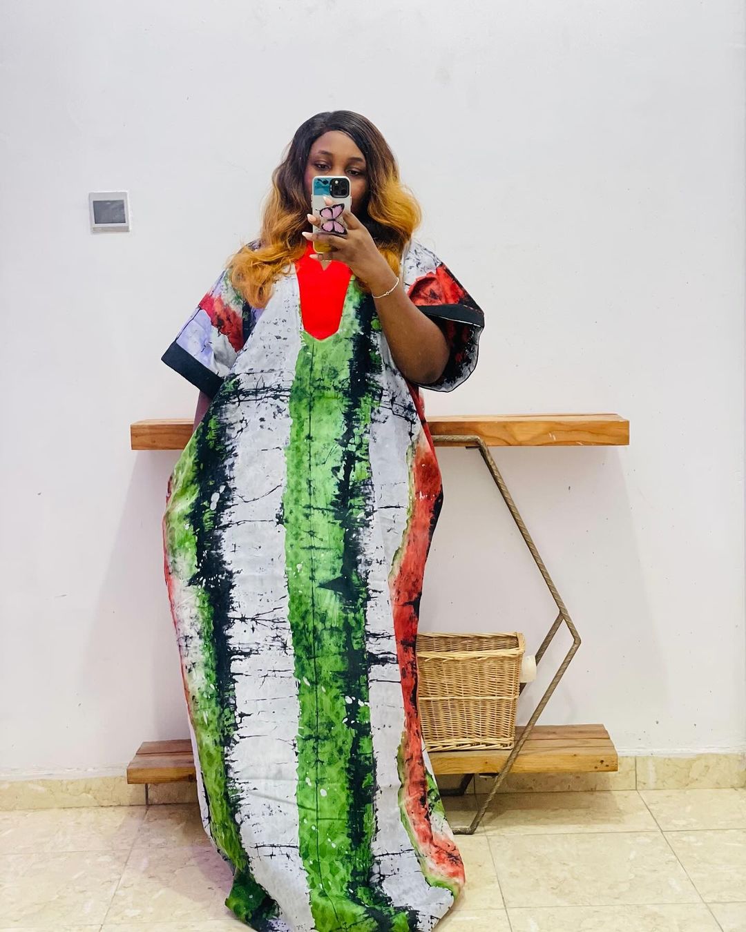 Mini Boubou - Handmade Ankara Dress