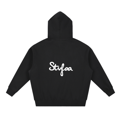 Essential Oversized Boxy Fit Fleece Hoodie - from Stylaa