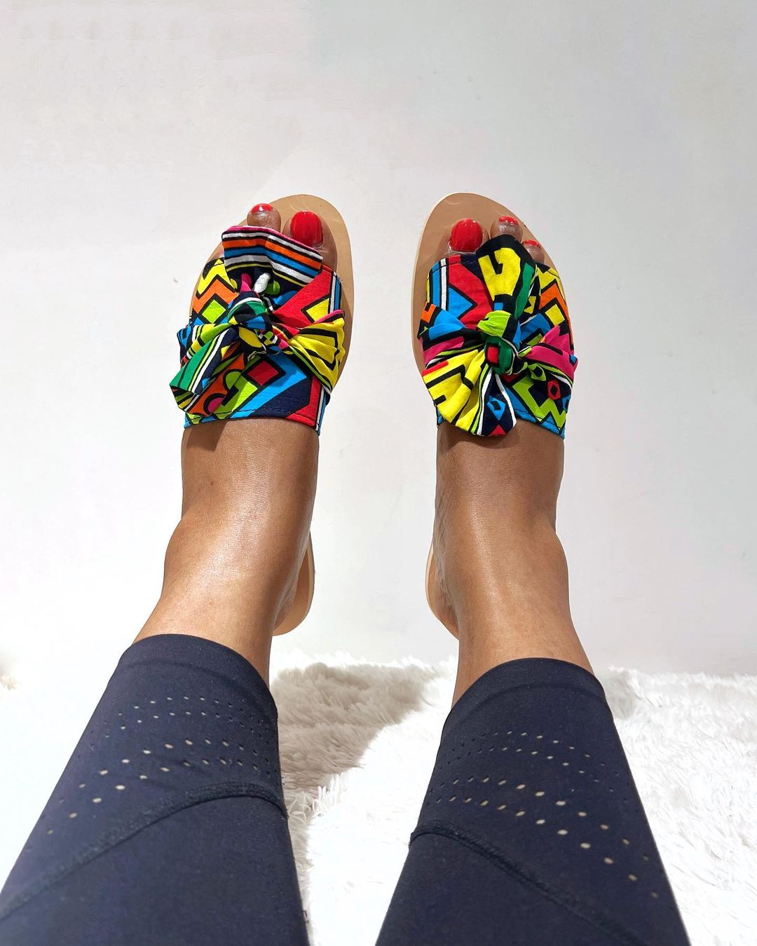 Vibrant Ankara Slippers For any Occassion