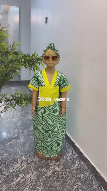 Rich Aunty - Long Ankara Boubou