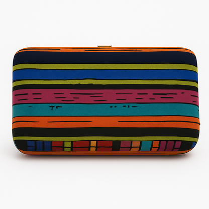 Hand Made Ankara Versatile Clutch Purse with Unique  Pattern with Matching Accessories