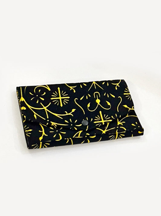 Womens Ankara clasp purse - wallet