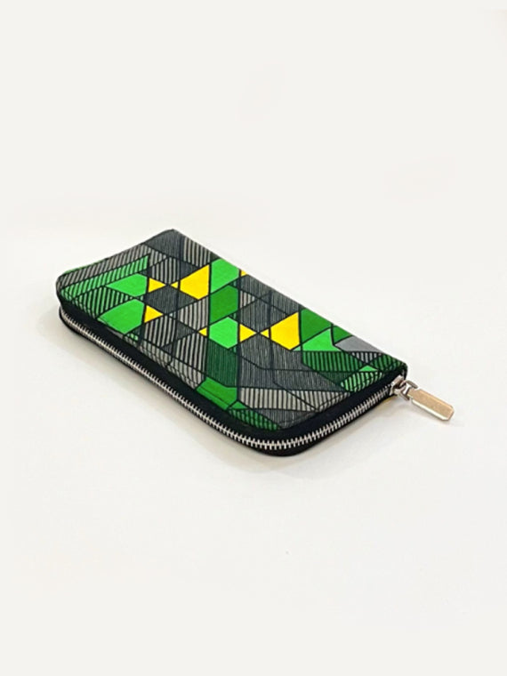 Womens Ankara Zip purse