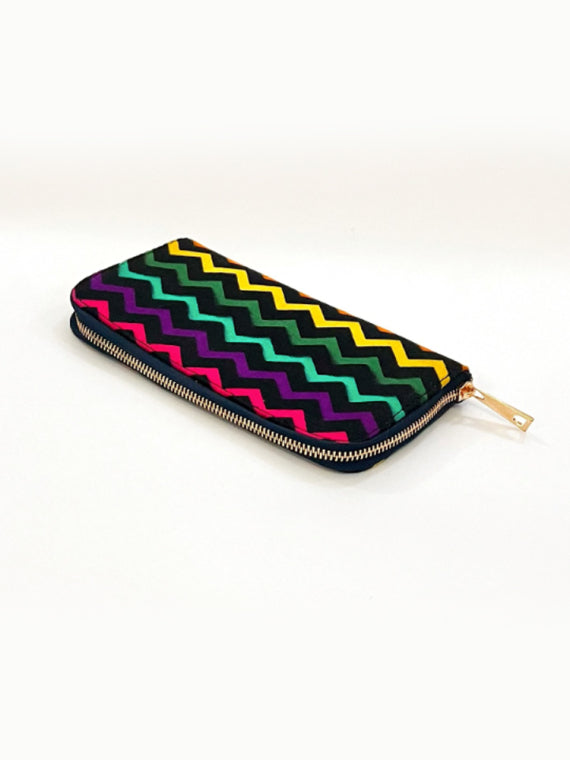 Womens Ankara Zip purse